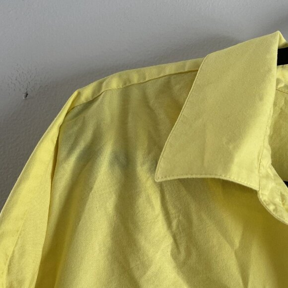 J.Jill Women XL Lemon Meringue Cotton Blend Long Sleeve Oversized Popover Tunic - Picture 7 of 11